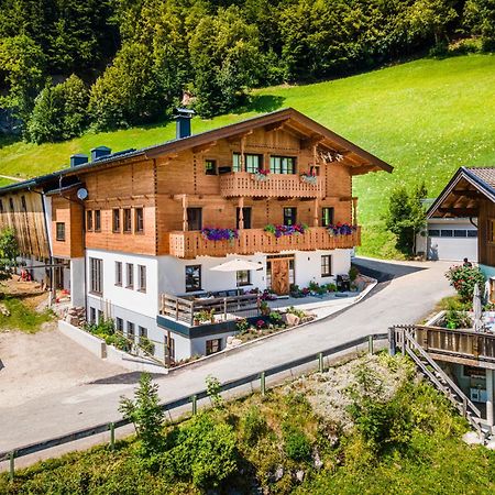 Biobauernhof Schneiderbauer Apartment Unken Exterior photo